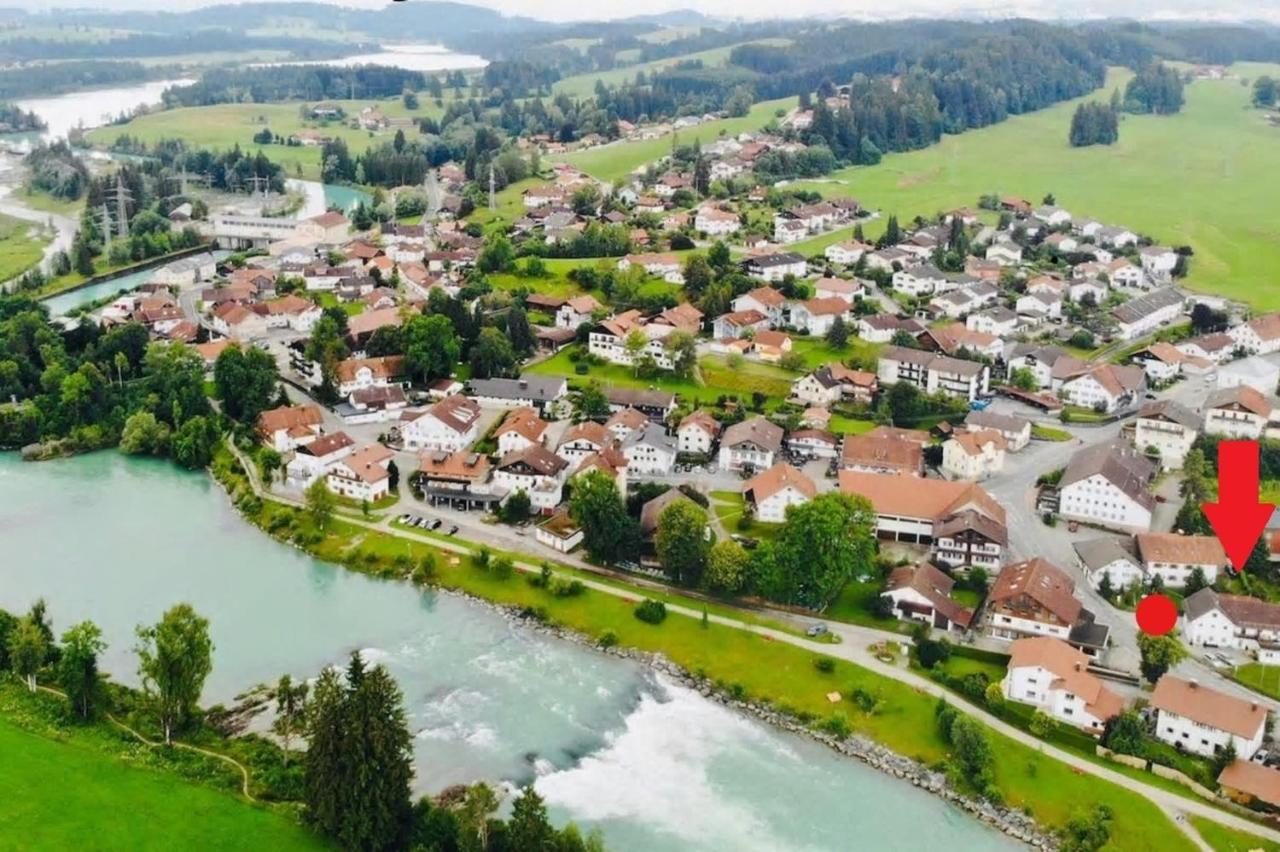 Moderne Praktische Ferienwohnung Am See Fewo3 Lechbruck Exterior foto